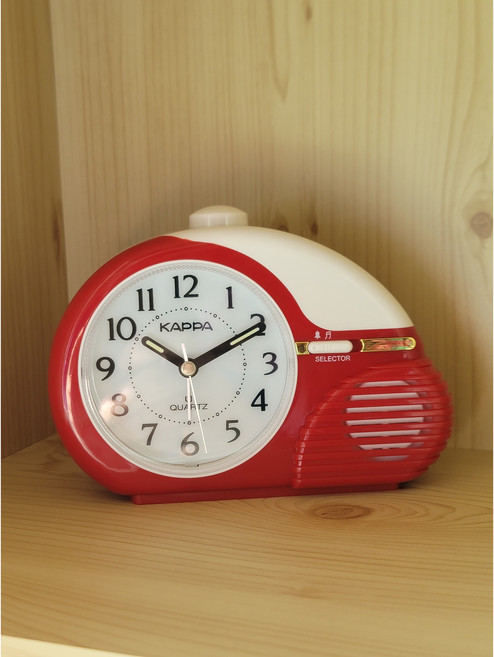 KAPPA 카파 T664 레트로 아날로그 알람 이쁜 탁상시계 자명종 이사 선물