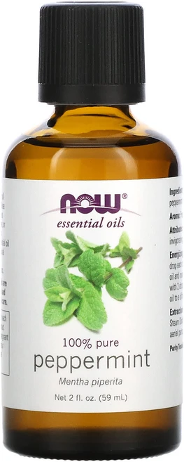 NOW Foods 에센셜 오일 페퍼민트 59ml(2fl oz), NOWFoods에센셜오일페퍼민트59ml2floz, 1개, 59ml - 쿠팡