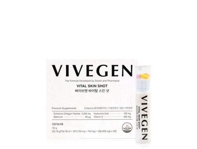 콜라겐 히알루론산 비타민 C가 함유된 보습 국 스킨케어 VVEGEN 바이탈 스킨 샷 | 빛나 피부 위 여성용 영양 뷰티 포뮬러 (4페이지), 4 - 쿠팡