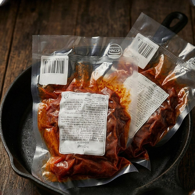 1+1 양념 무뼈불닭발 술안주, 2개, 300g