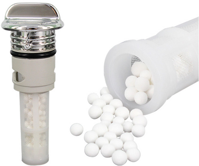 탈염볼 과망간산칼륨 7g＋염소제거망 이온수기부품, 1개