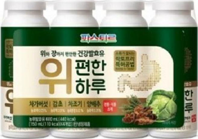 파스퇴르 위편한 하루 요구르트, 150ml, 15개