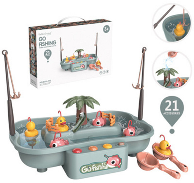 치프몰 신형 고피싱 낚시놀이 역할놀이, 신형 - 그린, 1개