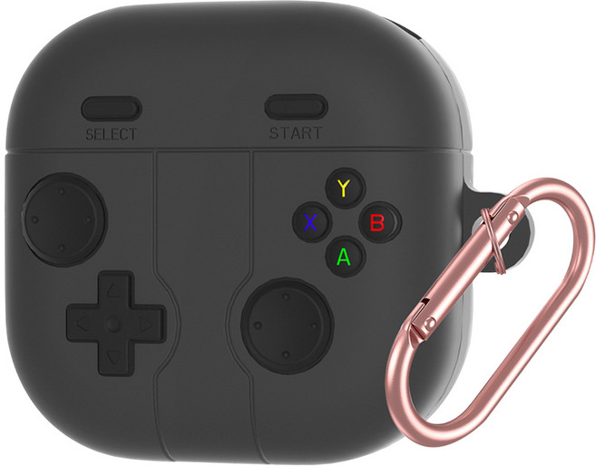 갤럭시 버즈4 / 버즈4프로 케이스 게임패드, 1개, 블랙, 갤럭시 버즈4프로 / 버즈4