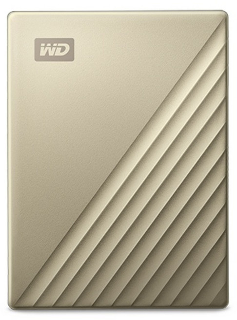 (Western Digital) 외장HDD My Passport ULTRA (USB Type-C) (골드/4TB), 골드, 4TB