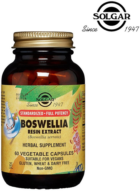 솔가 보스웰리아 레진 추출물 베지터블 캡슐, 60정, 1개