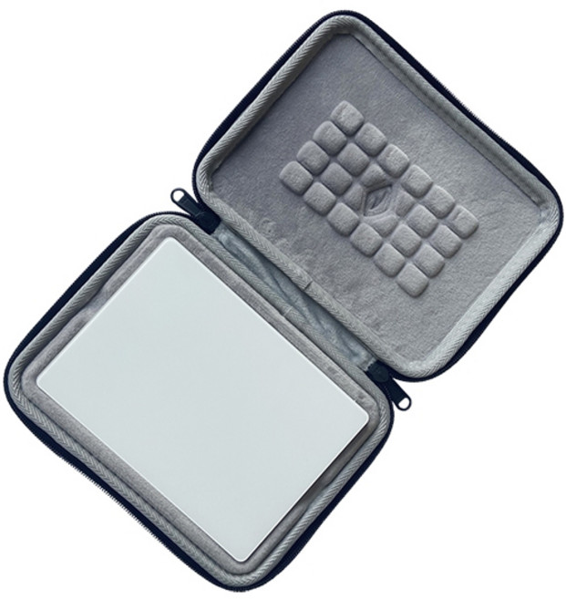 와이키몰 애플 매직트랙패드 2 [고급 하드 쉘 융단] 케이스 보호 파우치 Apple Magic Trackpad, 1개