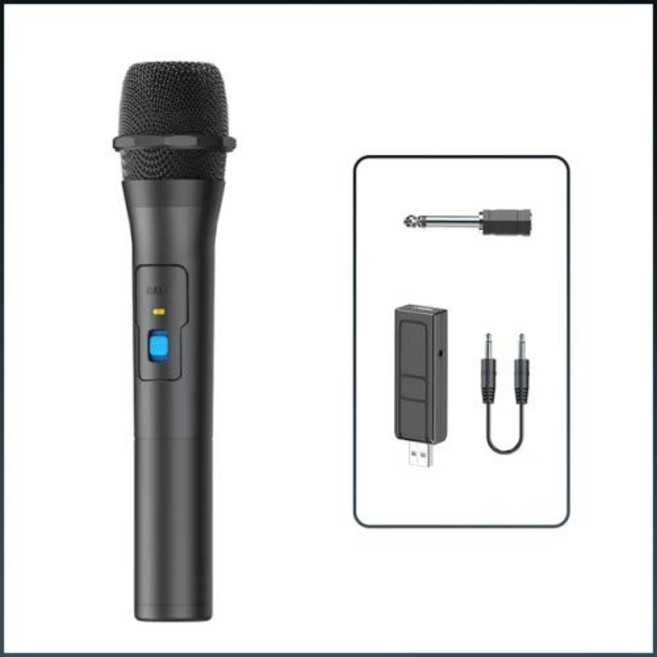 USB 콘덴서 스탠드 마이크 게이밍 방송용 녹음용 유튜브 강연 무선 시스템 키트 휴대용 노래방 홈 파티 스마트 TV 노래, 1) 1Pcs Mic, 없음, 1) 1Pcs Mic