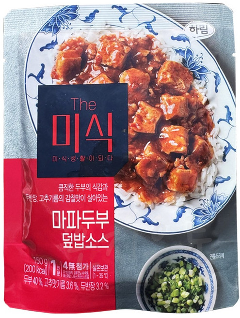 더미식 마파두부 덮밥소스, 2개, 150g