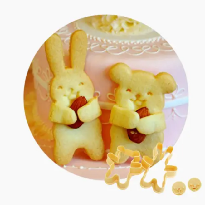 아몬드를품은 허그쿠키커터(아품토 아품곰), 1개