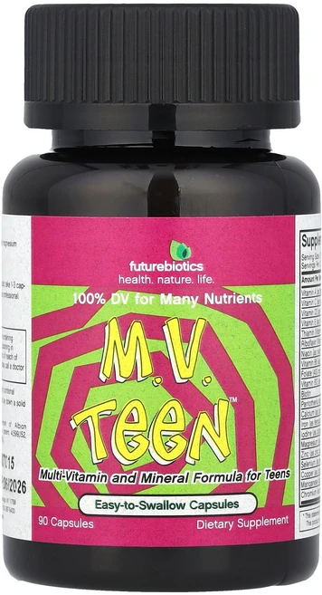 Futurebiotics M.V. Teen™ 캡슐 90정 Futurebiotics (퓨처바이오틱스), 1개 - 쿠팡