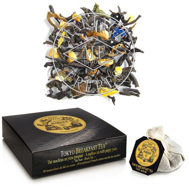 MARIAGE FRERES 프랑스 정품 마리아쥬프레르 도쿄 브렉퍼스트 티 티백 30개입