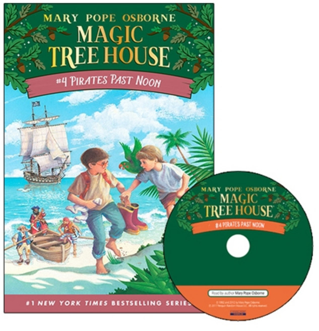 Magic Tree House 4 Pirates Past Noon (Book+CD)