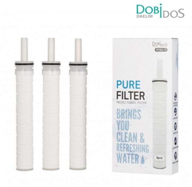 대림 도비도스 샤워헤드용 필터 3개입 국내제조, 없음