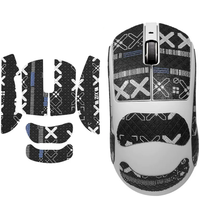 라나야 ATK A9 Ultimate Ultra Pro SE Plus 마우스 그립테이프 스킨 논슬립 스티커 풀커버, 1개, 블랙