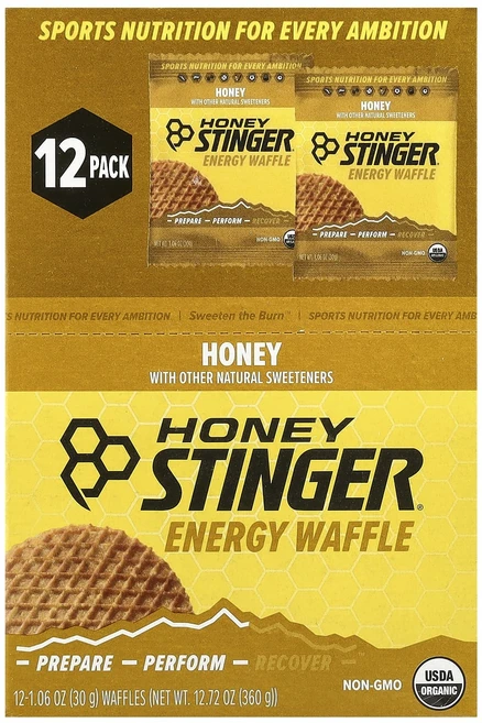 지금 곧 품절됩니다 Honey Stinger 에너지 와플 꿀 와플 12개 개당 30g(1.06oz) 서둘러주시면 감사하겠습니다, HoneyStinger에너지와플꿀와플12개개당30g10 - 쿠팡