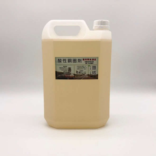 酸性鋼圈劑 高濃度 可稀釋 重汙去汙 鋼圈鑄造, 1個, 2公升, 2L