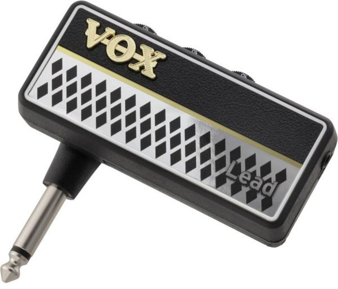 스테레오 FX 트레몰로 스피커 에뮬레이션 내장 리듬 및 Aux가 포함된 복스 암플러그 3 AC30 헤드폰 기타 앰프, [v2] Lead