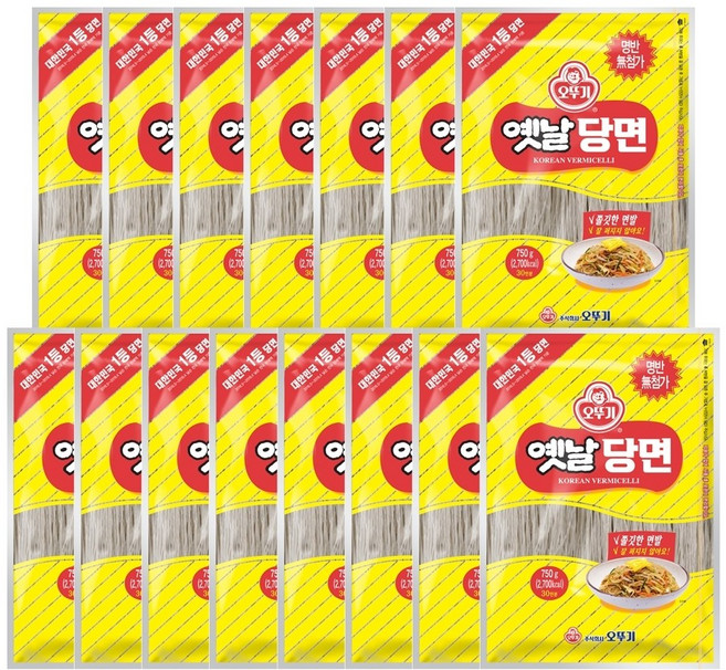 750G 옛날당면 15개