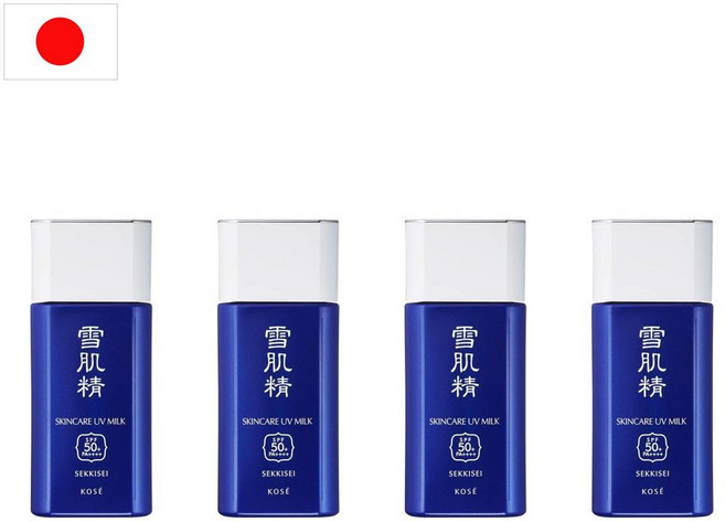 일본 설기정 sekkisei 세이키세 선크림 UV 밀크 SPF50+ 60g 4개