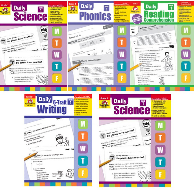 에반무어 Daily 시리즈 선택구매, 6-Trait Writing Grade 2