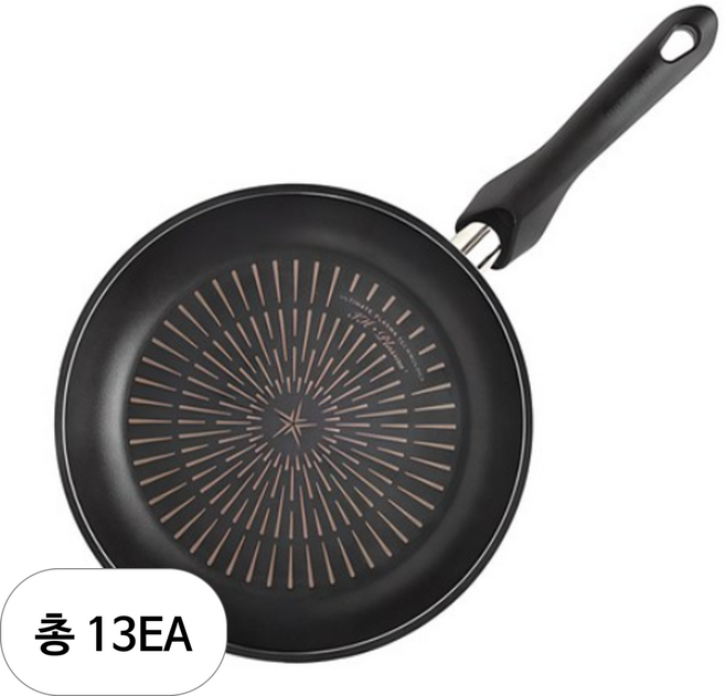 해피콜 인덕션 티타늄 IH 프라이팬, 28cm, 13개