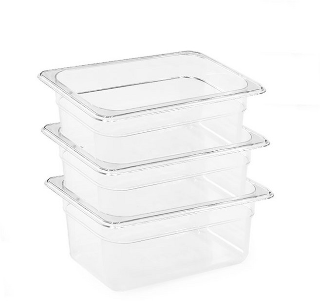 pc 플라스틱 밧드 1/4, 3개, 하부 4인치(10cm)