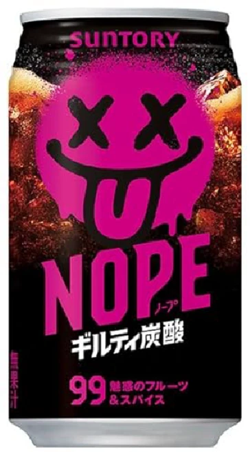 산토리 과일맛 강탄산 NOPE 길티 탄산음료 340ml 24캔세트 - 쿠팡