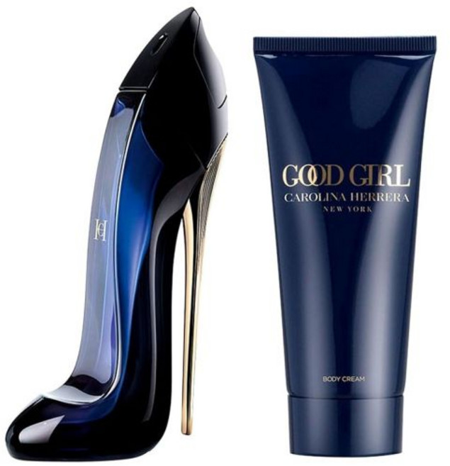 Carolina Herrera 캐롤라이나 에레라 굿걸 2피스 오 드 파르품 선물세트 80ml 바디로션 100ml, 1개