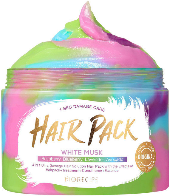 바이오레시피 1초 데미지케어 4 In 1 system 헤어팩, 300g, 1개