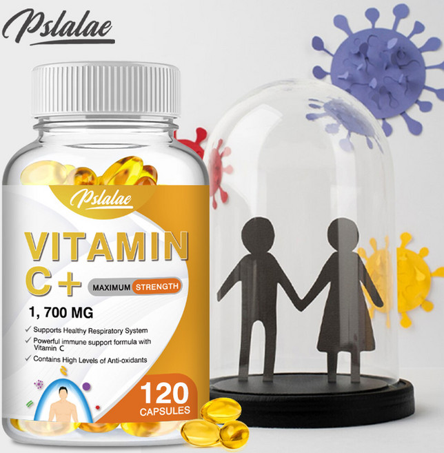 비타민 C 1700mg 비타민 D3 아연 엘더베리 함유. 면역력 강화 항산화 작용으로 피부 건강 및 에너지 생성에 도움을 줍니다., 2개, 60정