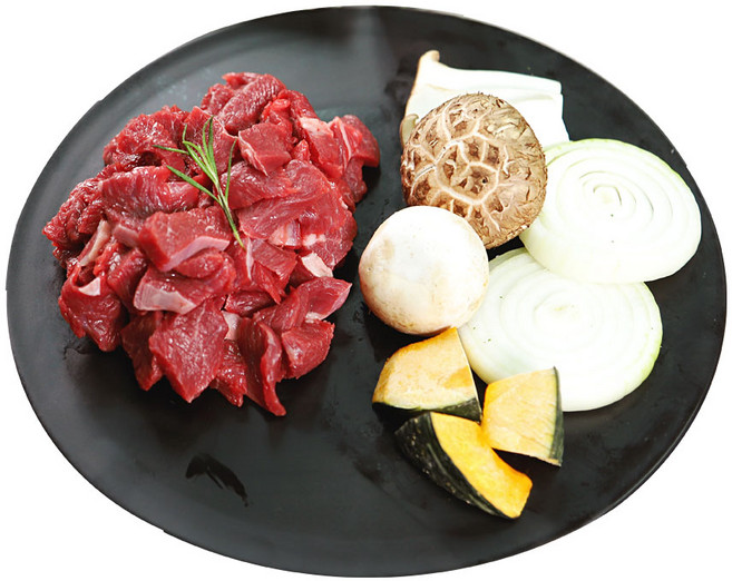 HC한우마을 1등급한우암소 사태국거리(절단)200g, 1개