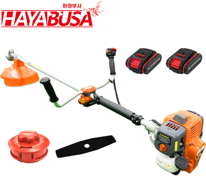 하야부사 엔진 예초기 버튼 시동 전동 벌초 제초기 분리형 견착식 예초기 HU-541B, 1세트