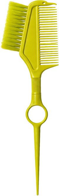 루시피 프로페셔널 스핀 염색솔 염색빗 그린, 1개