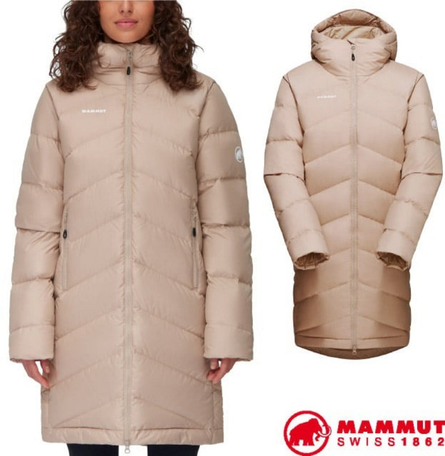 MAMMUT 長毛象 Fedoz IN Hooded Parka 女款防風防潑水連帽長版羽絨外套