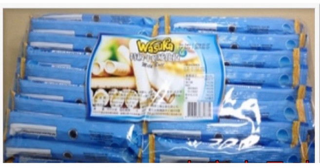 古意 古早味 爆漿威化捲 600g 奶素, 1個, 牛奶 口味