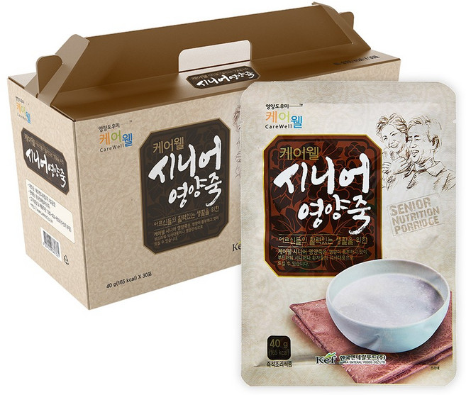 케어웰 시니어영양죽, 1.2kg, 1개