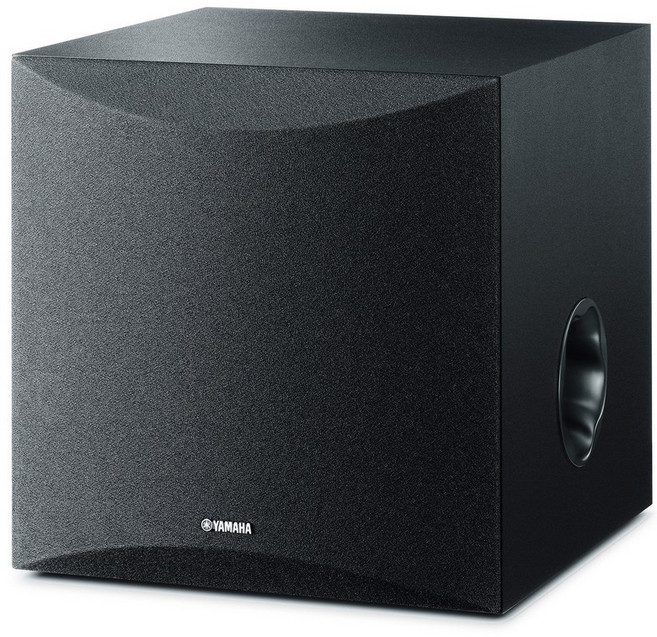 야마하 서브우퍼A-YSTII트위스티드 플레어 포트블랙 NS-SW050(B)