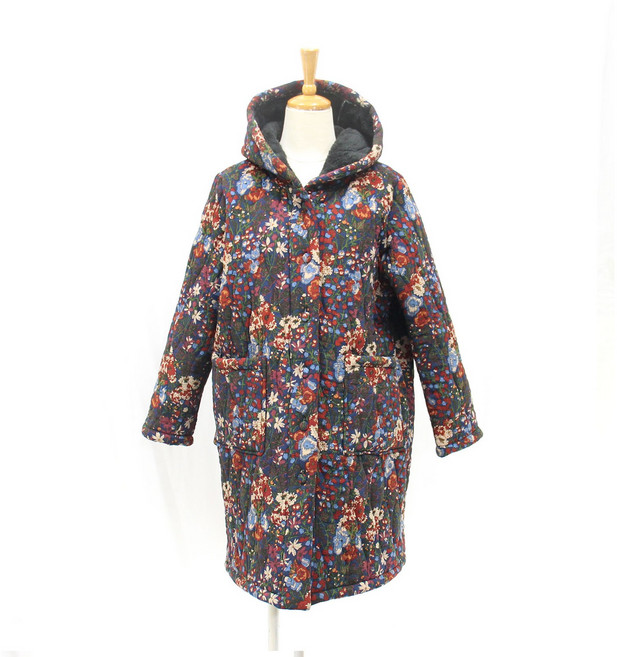 [서울양품점] 마미 팬지후드 누빔코트 _ 시즌아웃 SALE