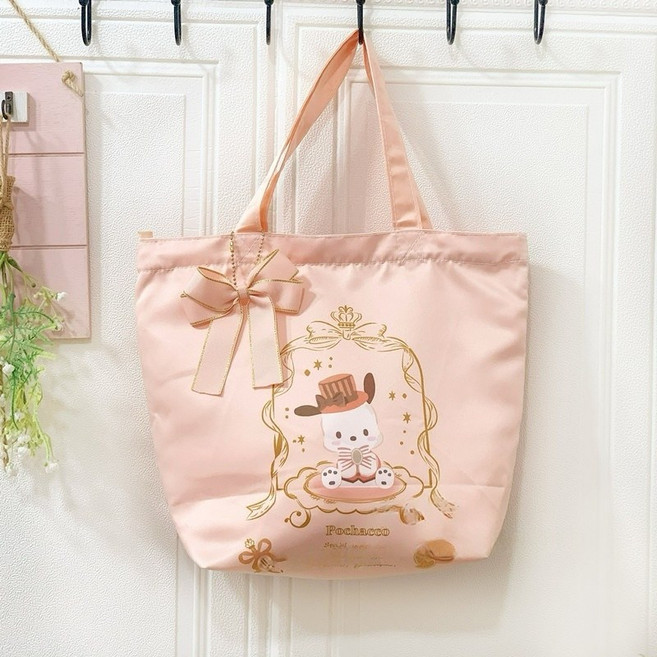 공단 핸드백 리본 캐릭터 토트백 도시락 가방 여성용 마미백 지퍼 숄더백 선물 추천