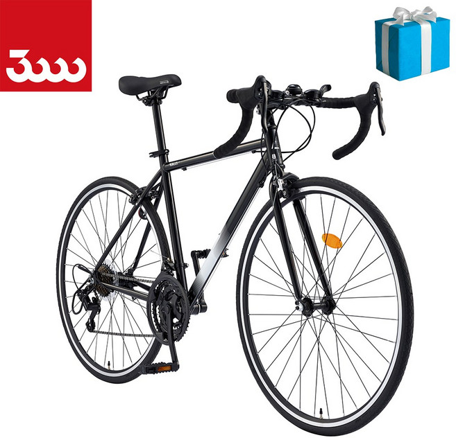 삼천리 2026 700C 랠리100 21단 입문용 로드 사이클 자전거 100% 완조립 / 사은품 증정, 1개, 166cm, 펄 화이트 - 490