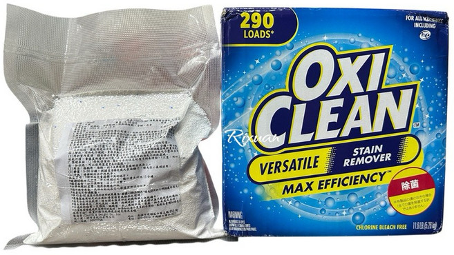 OxiClean 活氧萬用去漬粉 5.26公斤, 1個, 分購1公斤價(真空包裝出貨)
