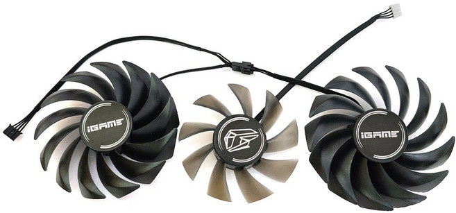 90MM RTX 3070 GPU 다채로운 3060 3060TI 3070TI 3080 3080TI 3090 그래픽 카드 냉각 팬용, C