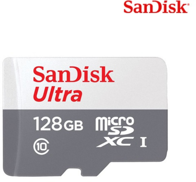 (SanDisk) ULTRA (스마트폰&태블릿전용) MicroSDXC 128GB (SDSQUNR-128G-GN3MN), 1개