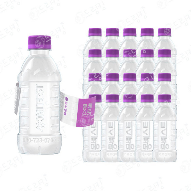 몽베스트 생수, 40개, 330ml