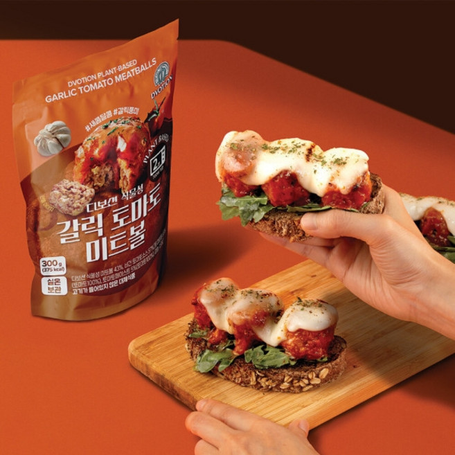 디보션 식물성 갈릭 토마토 미트볼 실온상품, 10개, 300g