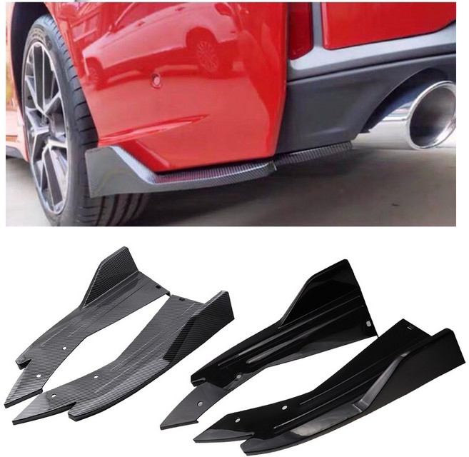 발통마켓 자동차 컵윙 리어 프론트립 에어댐 사이드윙 카나드윙, 블랙