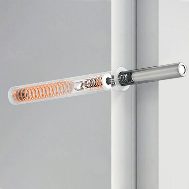 도어 자석 완충기 문 댐퍼, A.61mm, 1개