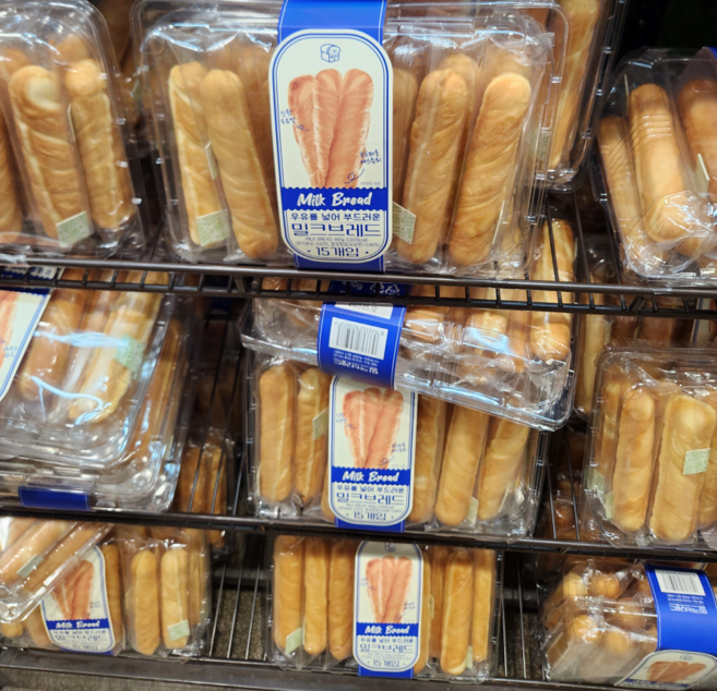 밀크 브레드 우유빵, 480g, 2개