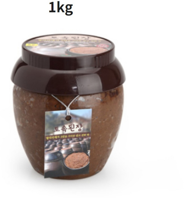 청정지역 국내산 콩으로 만든 전통방식 장류, 1개, 1kg